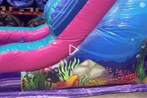 Mermaid Bounce House Combo rental from About to Bounce Inflatable Rentals in New Orleans