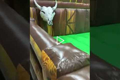 Mecnical bull rental from About to Bounce inflatable rentals New Orleans
