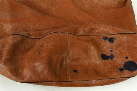 Leather Problems: How to Get Ink Out of Leather?