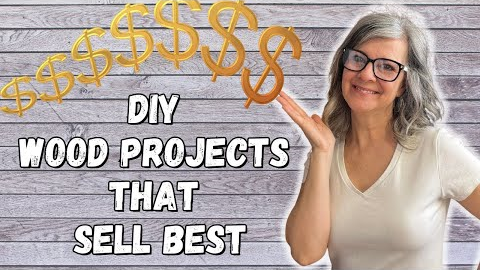 DIY  WOOD  Project that SELLS BEST / EASY STEP BY STEP TUTORIAL