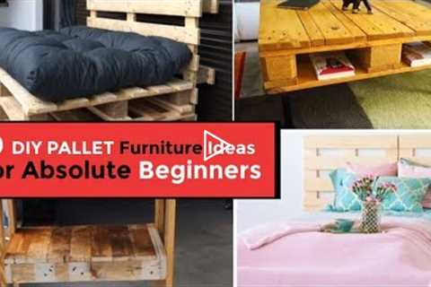 10 Easy and Cheap Pallet Furniture Ideas