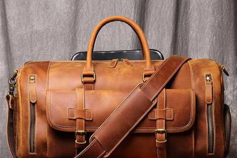 Handmade Leather Duffle Bags