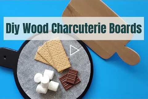Easy Scrap Wood Projects for Beginners - Diy Charcuterie Boards