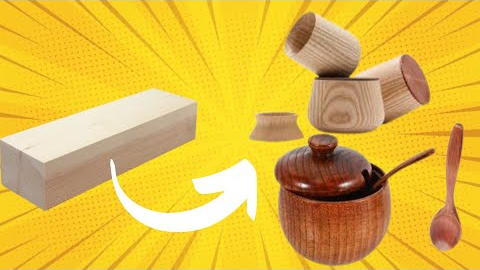 WOODWORKING PROJECT: HOW TO MAKE A WOODEN SPICE JAR