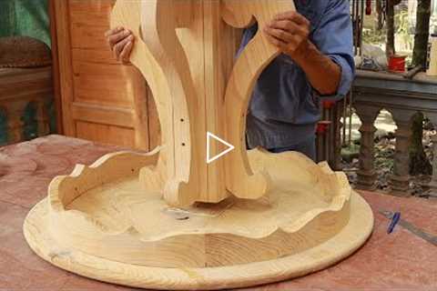 Amazing Woodworking Crafts Hands Always Creative // Creative Curved Wooden Coffee Table Design Ideas
