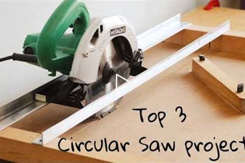 Top 3 Circular Saw Projects || 3 Best Circular Saw Ideas