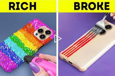 COLORFUL PHONE CASE CRAFTS AND DIY DECOR IDEAS TO BRIGHTEN YOUR GADGET