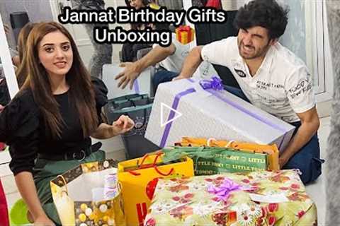 Jannat Birthday Gifts Unboxing | sare gift Maine ly liye 🤣