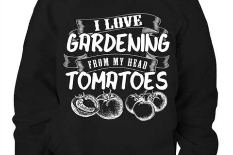 I Love Gardening, black Youth Hoodie. Model 6400014