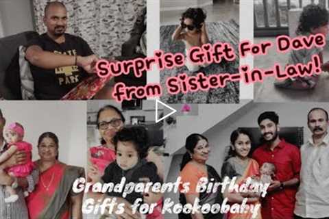 Surprise Gift From Kerala! Kookoobaby's birthday gifts from grandparents.#usa #kookoobaby