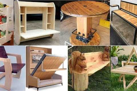 Wood furniture ideas and wooden decorative pieces ideas for home decor / Woodworking project ideas