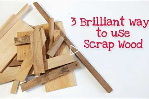 3 Brilliant Crafts from Wood Scrap | Scrap Wood Ideas | DIY Wood Crafts | Small Wood Craft Projects