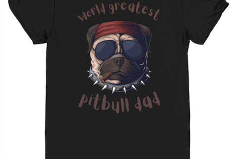 World greatest pitbull dad Novelty youthtee, in color black