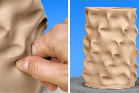 Fantastic Clay Pottery Hacks And Tricks || DIY Ceramic Masterpieces