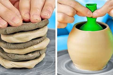 Amazing Clay Pottery Tricks You Can Easily Repeat