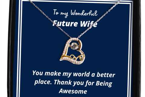 To my Future Wife,  Love Dancing Necklace. Model 64035