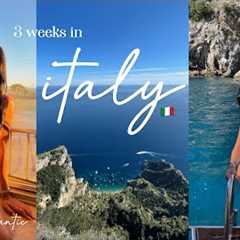 italy travel vlog: exploring the amalfi coast & rome!