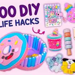 100 DIY - EASY LIFE HACKS AND DIY PROJECTS YOU CAN DO IN 5 MINUTES - CARDBOARD CRAFTS, HOME DECOR ..