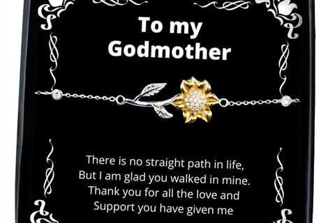 To my Godmother, No straight path in life - Sunflower Bracelet. Model 64042