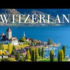 FLYING OVER SWITZERLAND (4K UHD) Beautiful Nature Scenery with Relaxing Music | 4K VIDEO ULTRA HD