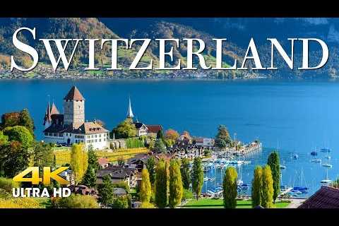 FLYING OVER SWITZERLAND (4K UHD) Beautiful Nature Scenery with Relaxing Music | 4K VIDEO ULTRA HD