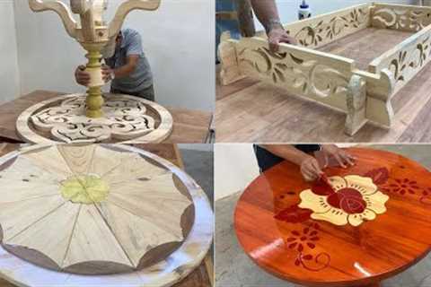 Perfect Woodworking Project - Come Up With Ideas Design 4 Unique Table Designs With Different Style