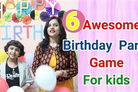 6 Awesome birthday Game for Kids/Family,Party Game For Kids/Keep Kids Busy At Home/6 Awesome Game