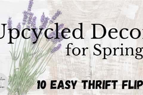 10 Easy THRIFT FLIPS Decor DIYs 🌼 Fixing Previous Projects for SPRING 🌸