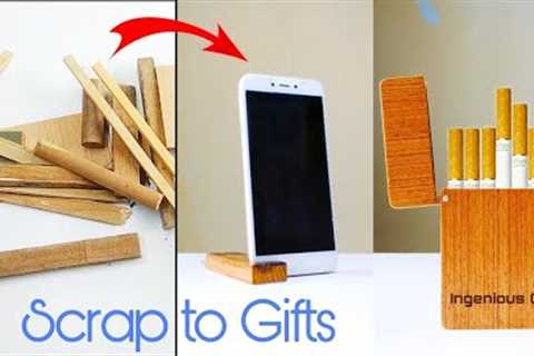 How To Make Wood Card Wallet | Mini Wood Projects | Another Level Fancy Gifts