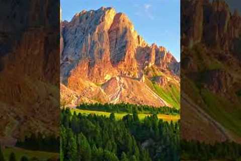 Explore The Majestic Mountains Of The Dolomites In Italy | #shorts