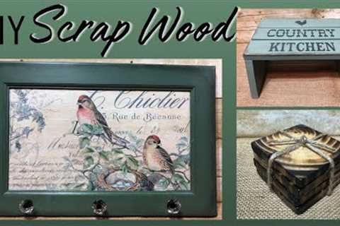 Easy Scrap Wood Projects / Repurposed Cabinet Door