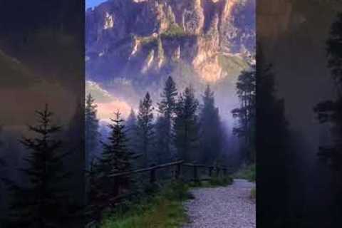 The Best mountain view 🏔️😍 Dolomites, Giau pass , Italy #youtubeshorts #landscape..