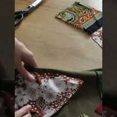 DIY Patchwork pants #shorts