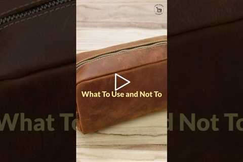 How To Clean A Leather Wallet
