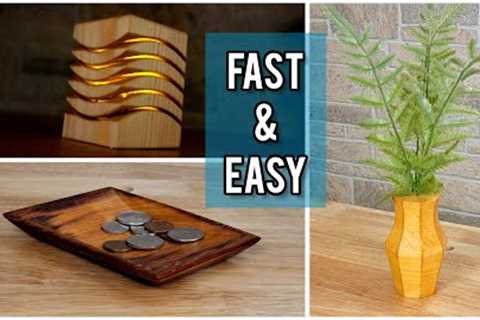 3 Small Woodworking Gift Ideas