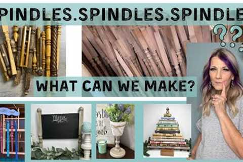 10 Spindle DIY Decor  Projects for Seasonal and Everyday/Farmhouse/RusticCottage Core/