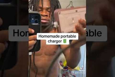 DO THIS WHEN YOU DONT HAVE A PORTABLE !! #diy #gadgets #viral #foryou #lifehacks