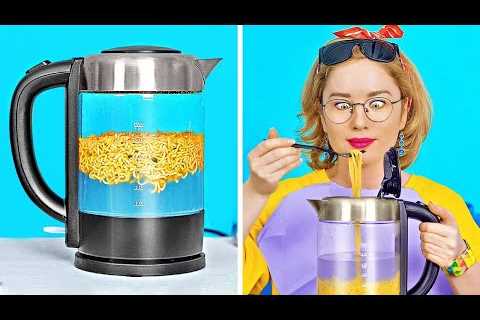 SIMPLE KITCHEN TRICKS AND YUMMY FOOD HACKS || Ideas For DIY Kitchen Gadgets By 123 GO Like!
