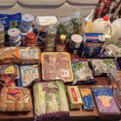 Brigette’s $111 Grocery Shopping Trip and Weekly Menu Plan for 6