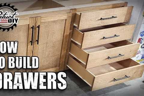 How To Build Drawers / Easy DIY Drawer Boxes