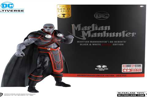 Martian Manhunter Black & White Accent Edition BBTS Exclusive