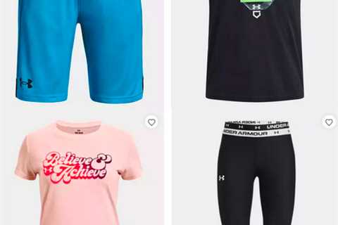 *HOT* Under Armour Youth Shorts, Tees, Pants and more only $12.50 each shipped!