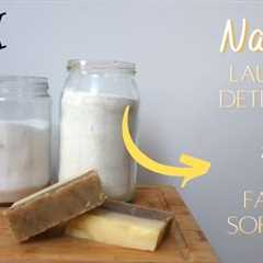 DIY Natural Powdered Laundry Detergent and Fabric Softener - Save Money and Avoid Harsh Chemicals!