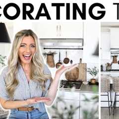 KITCHEN DECORATING TIPS || HOME DECOR IDEAS || HOW TO GIVE YOUR SPACE A HIGH-END LOOK FOR LESS