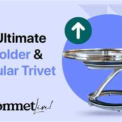 Trivae Lid Holder & Modular Trivet, A Versatile Cooking Accessory for Your Kitchen
