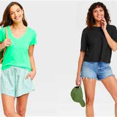 Target: 20% off Women’s Tees, Tanks and Shorts!