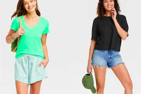 Target: 20% off Women’s Tees, Tanks and Shorts!