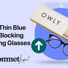Indestructible, Stylish & Ultra Thin Blue Light Blocking Reading Glasses from Owly