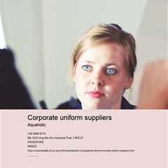 corporate uniform suppliers