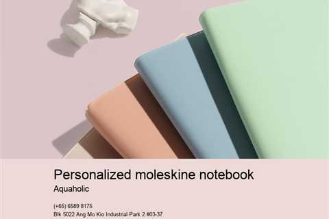 personalized moleskine notebook